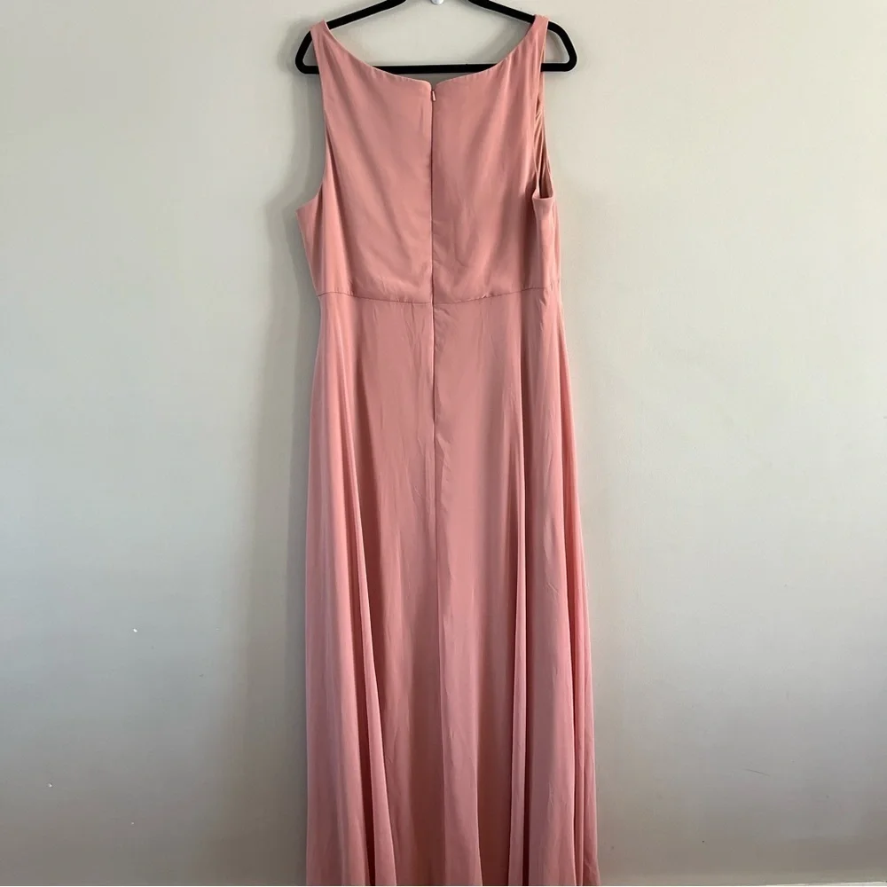 After Six Women's Maxi Dress in Dusty Rose - Picture 6 of 10
